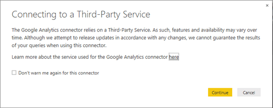 Connecting to a Third Party Service